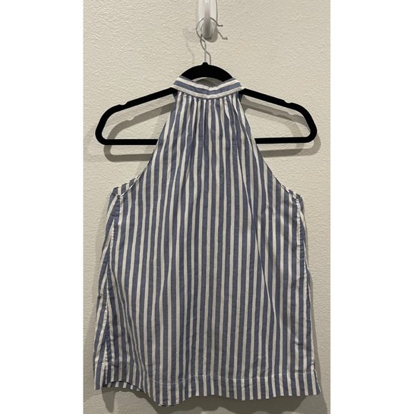 NILI LOTAN Striped Halterneck Top - Picture 6 of 6